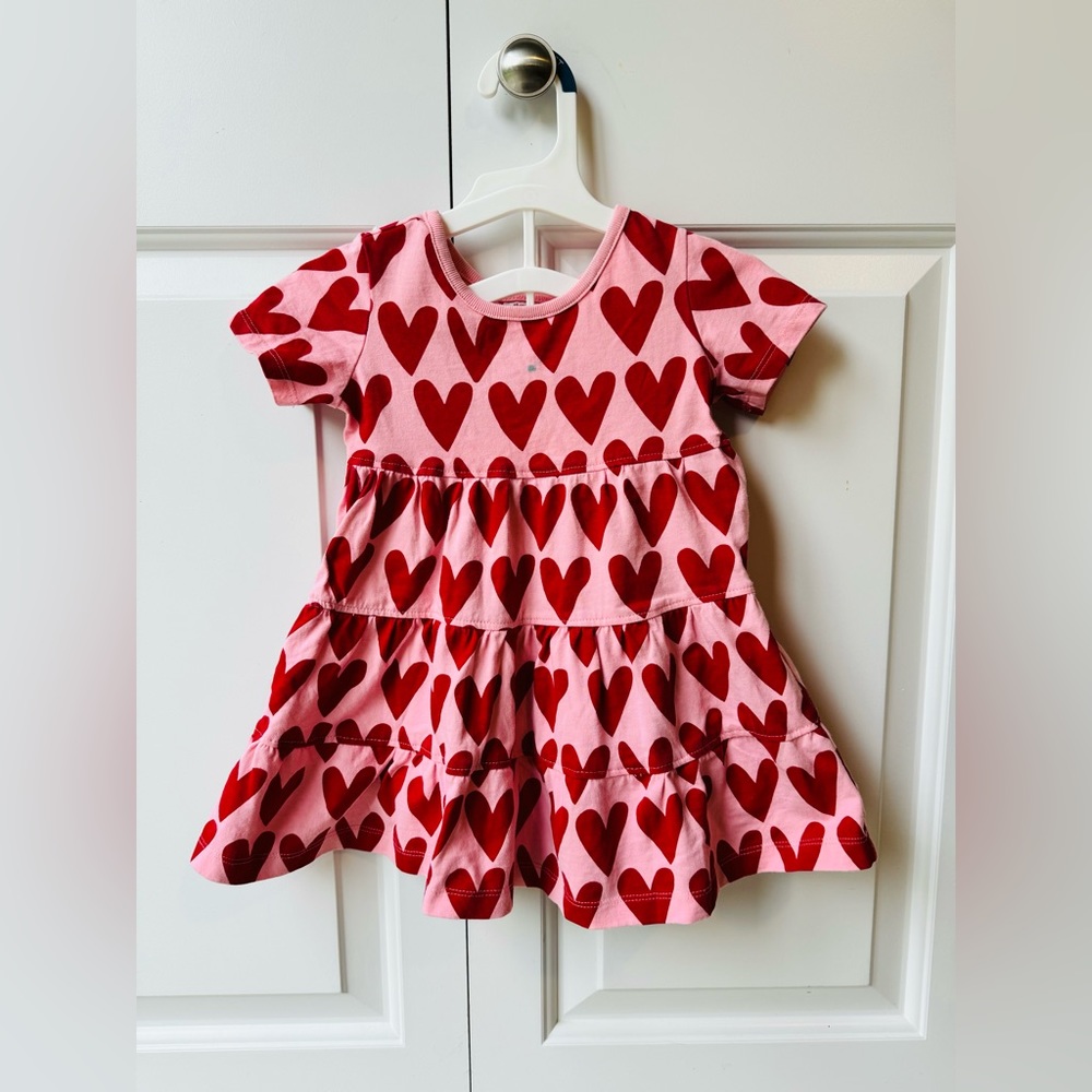 Hanna Andersson dress 2T hearts